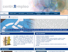 Tablet Screenshot of centroempleo.es